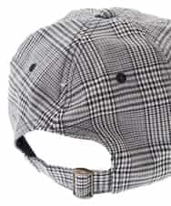 KT7AP36029 a.v.v MEN(アー・ヴェ・ヴェ) CHECK BB CAP		 ライトグレー