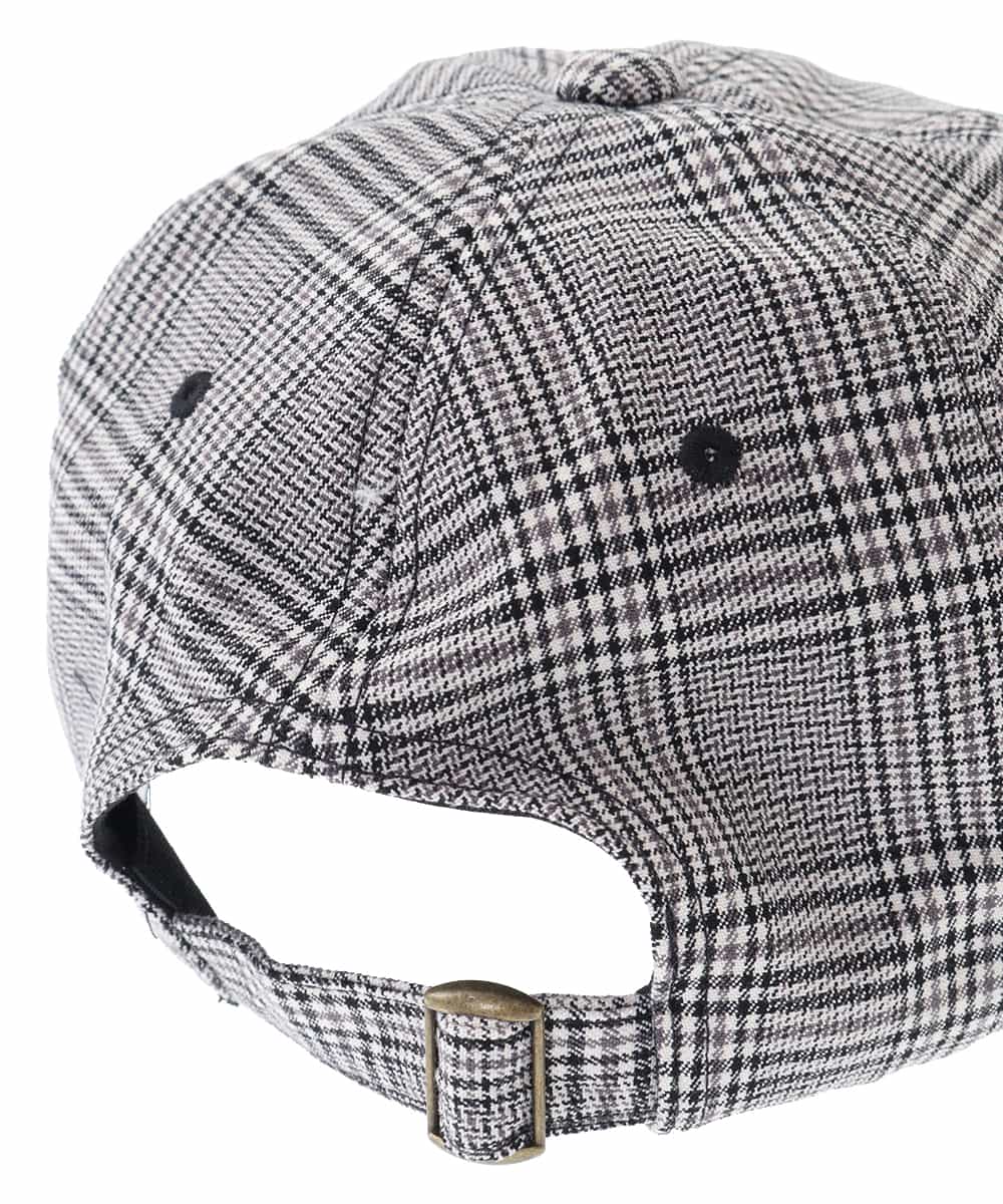 KT7AP36029 a.v.v MEN(アー・ヴェ・ヴェ) CHECK BB CAP		 ライトグレー
