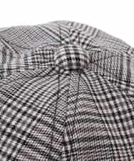 KT7AP36029 a.v.v MEN(アー・ヴェ・ヴェ) CHECK BB CAP		 ライトグレー