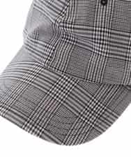 KT7AP36029 a.v.v MEN(アー・ヴェ・ヴェ) CHECK BB CAP		 ライトグレー