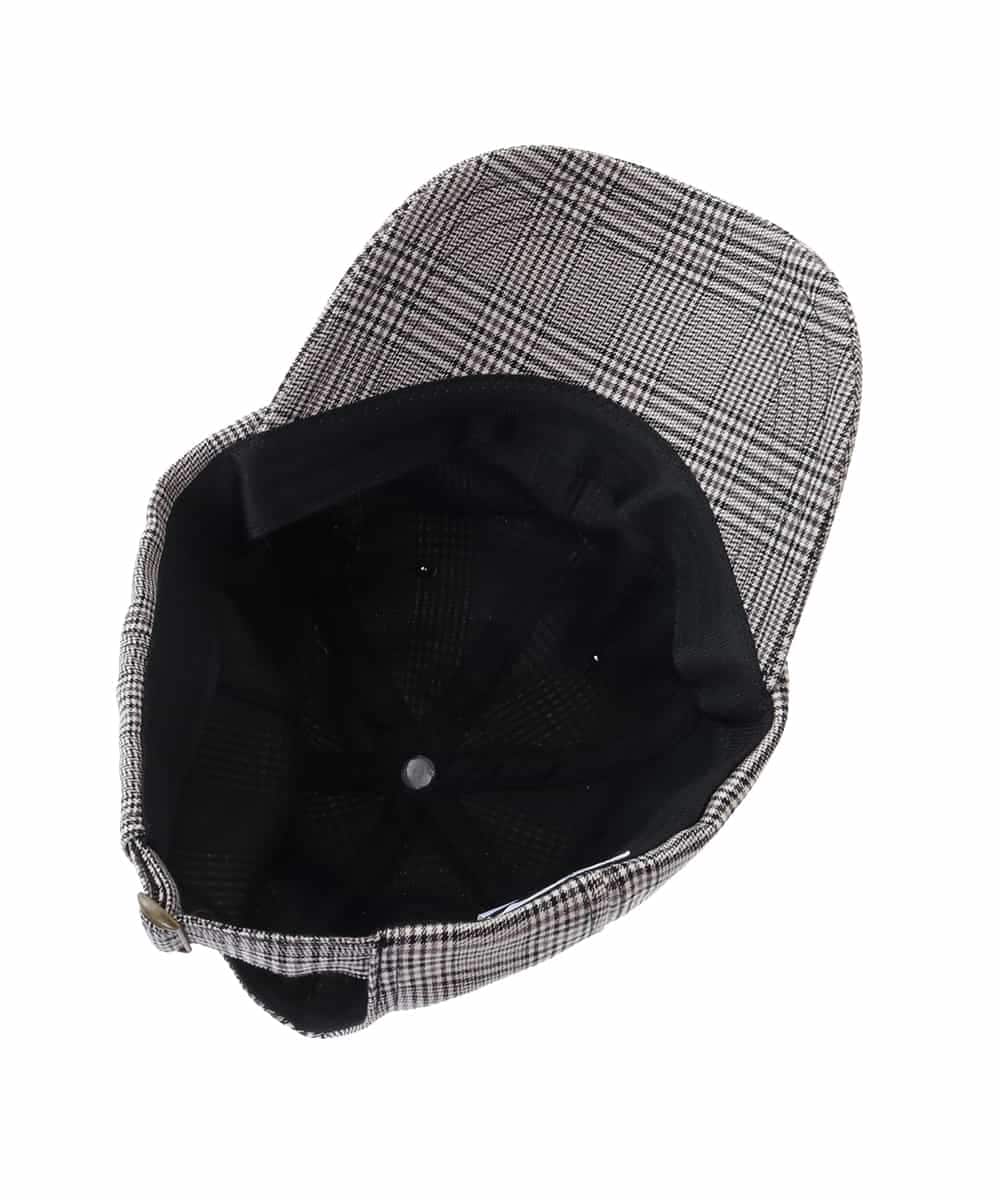 KT7AP36029 a.v.v MEN(アー・ヴェ・ヴェ) CHECK BB CAP		 ライトグレー