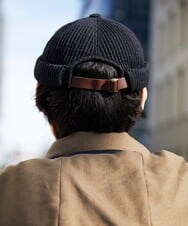 KT7AS47039 a.v.v MEN(アー・ヴェ・ヴェ) フィッシャーマンハット ブラック