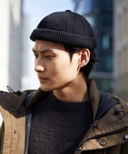 KT7AS47039 a.v.v MEN(アー・ヴェ・ヴェ) フィッシャーマンハット ブラック