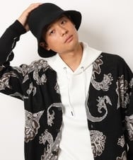 KT7AV83036 a.v.v MEN(アー・ヴェ・ヴェ) ニットラウンドハット ブラック