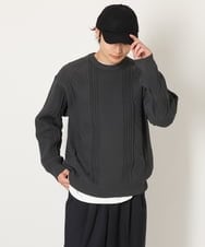 KT7AV88029 a.v.v MEN(アー・ヴェ・ヴェ) 【NEW HATTAN】フラノキャップ ブラック