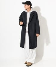 KT7AV88029 a.v.v MEN(アー・ヴェ・ヴェ) 【NEW HATTAN】フラノキャップ ブラック