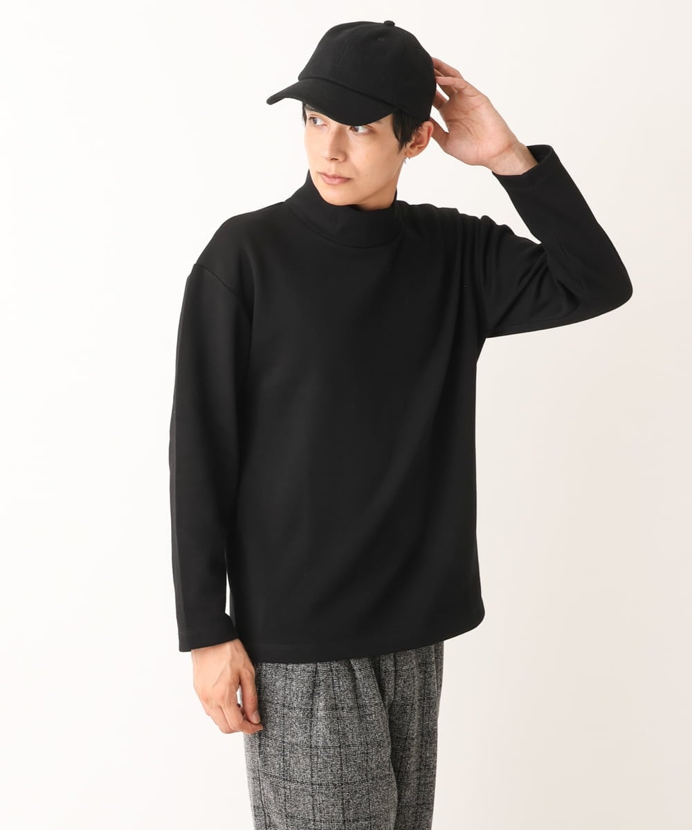 KT7AV88029 a.v.v MEN(アー・ヴェ・ヴェ) 【NEW HATTAN】フラノキャップ ブラック