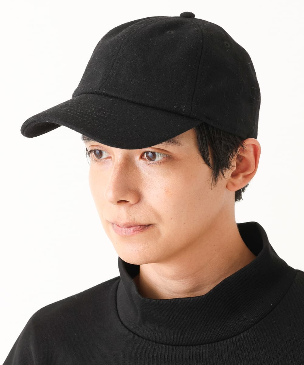 KT7AV88029 a.v.v MEN(アー・ヴェ・ヴェ) 【NEW HATTAN】フラノキャップ ブラック