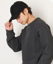 KT7AV88029 a.v.v MEN(アー・ヴェ・ヴェ) 【NEW HATTAN】フラノキャップ ブラック
