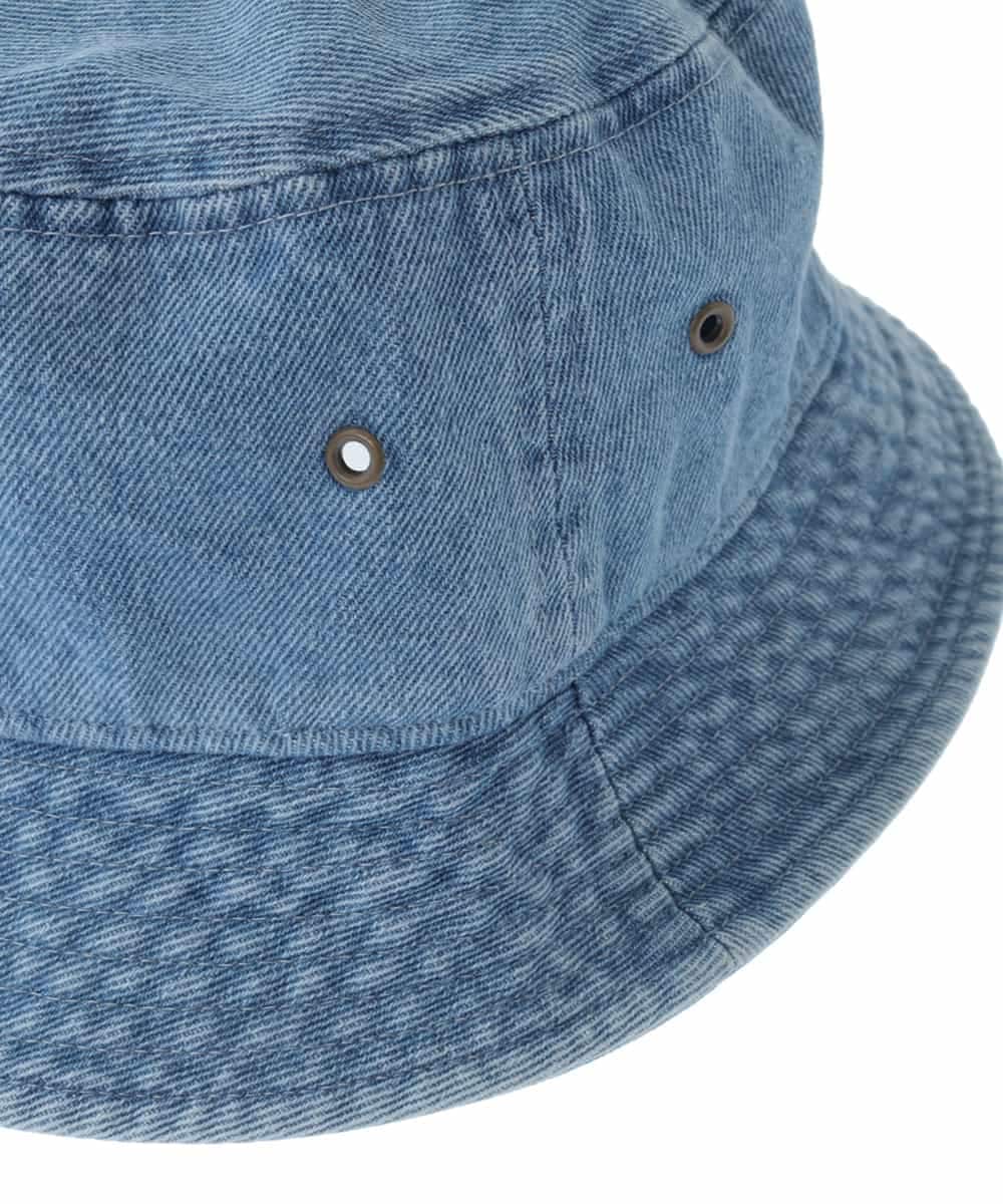KT7GA39034 a.v.v MEN(アー・ヴェ・ヴェ) 【NEW HATTAN】 デニムバケットハット ライトブルー
