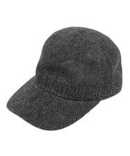 KT7GD18040 a.v.v MEN(アー・ヴェ・ヴェ) 【リネン】 サーモキャップ ブラック