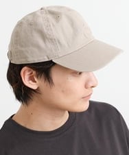 KT7GS31019 a.v.v MEN(アー・ヴェ・ヴェ) 【NEW HATTAN】 ツイルキャップ (ユニセックス可） ベージュ