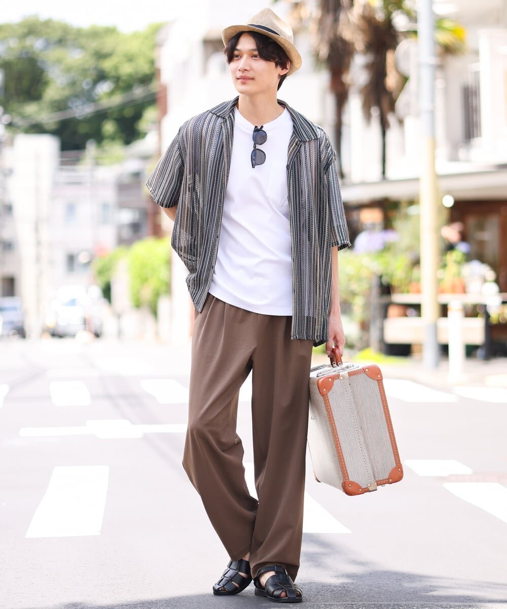 KT7GS41036 a.v.v MEN(アー・ヴェ・ヴェ) サマーサーモハット ブラック