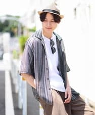 KT7GS41036 a.v.v MEN(アー・ヴェ・ヴェ) サマーサーモハット ブラック