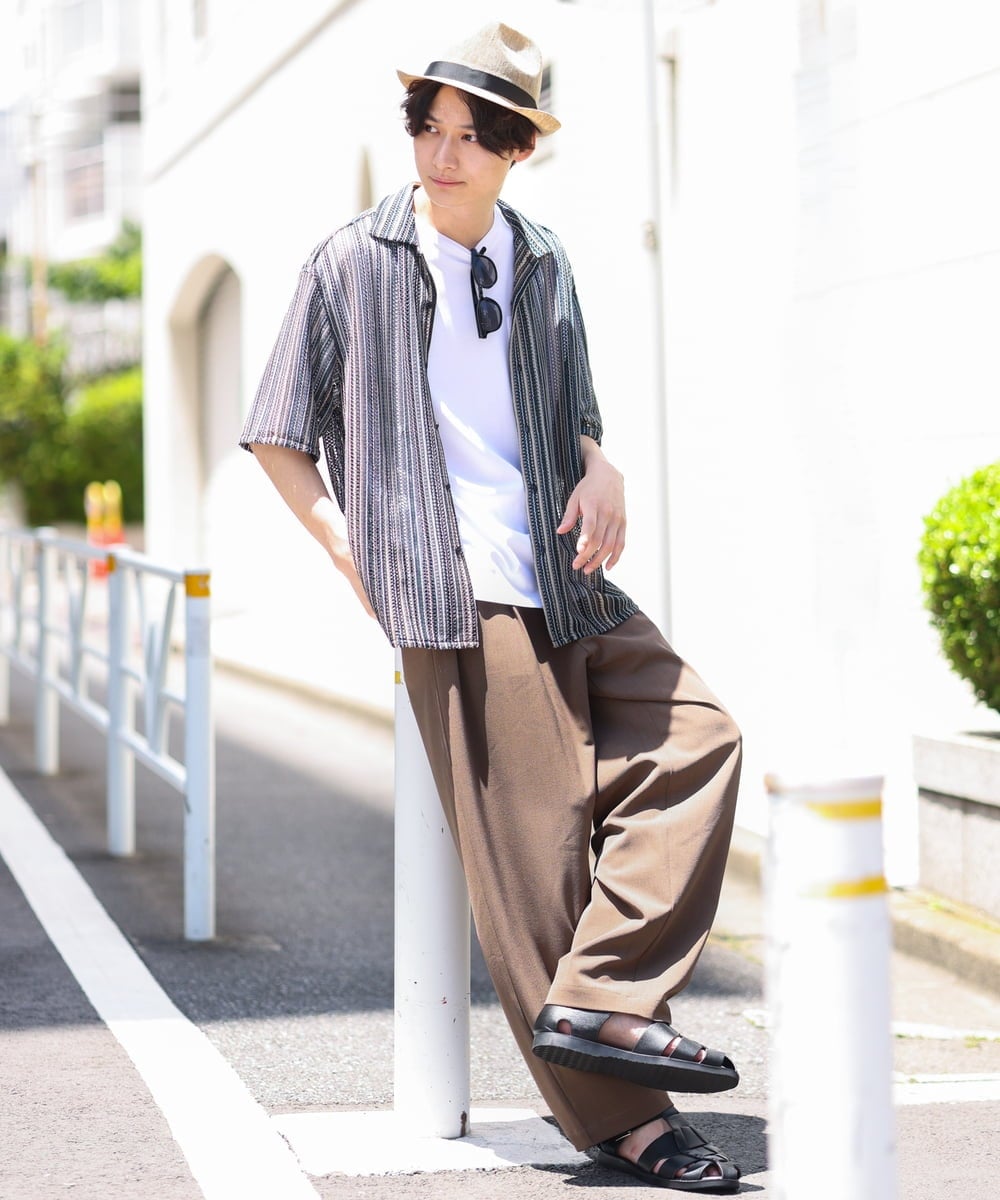 KT7GS41036 a.v.v MEN(アー・ヴェ・ヴェ) サマーサーモハット ブラック