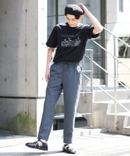 KT7GS66033 a.v.v MEN(アー・ヴェ・ヴェ) リネンサーモベレー帽 ブラック