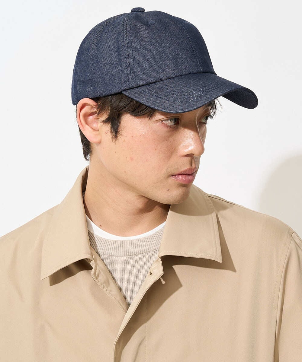 KT7GV17036 a.v.v MEN(アー・ヴェ・ヴェ) 【抗菌抗ウィルス機能】INDIGO CAP ネイビー