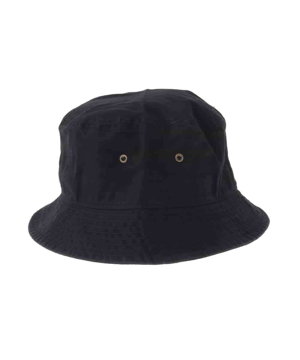 KT7GV35029 a.v.v MEN(アー・ヴェ・ヴェ) 【NEW HATTAN】 ツイルバケットハット ブラック