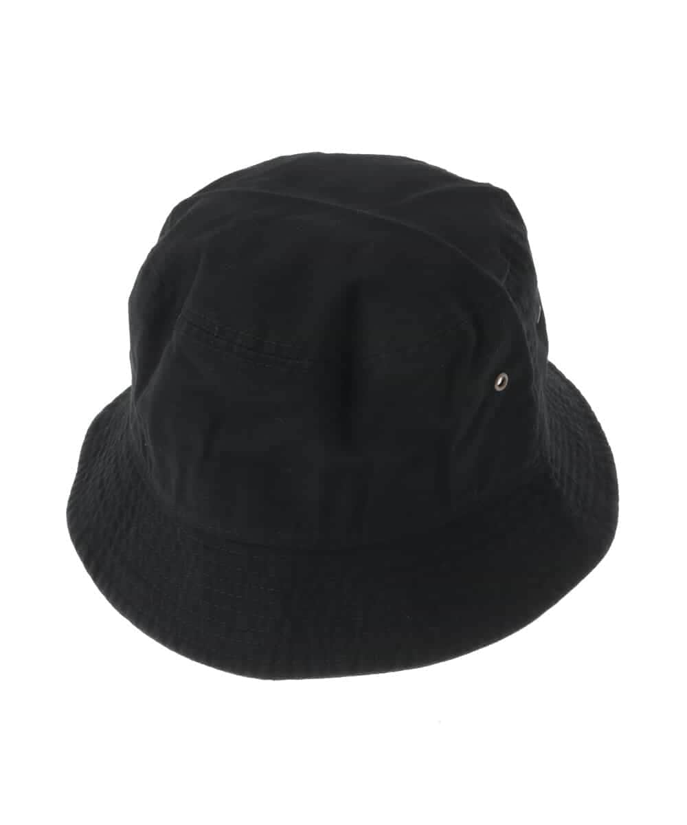 KT7GV35029 a.v.v MEN(アー・ヴェ・ヴェ) 【NEW HATTAN】 ツイルバケットハット ブラック