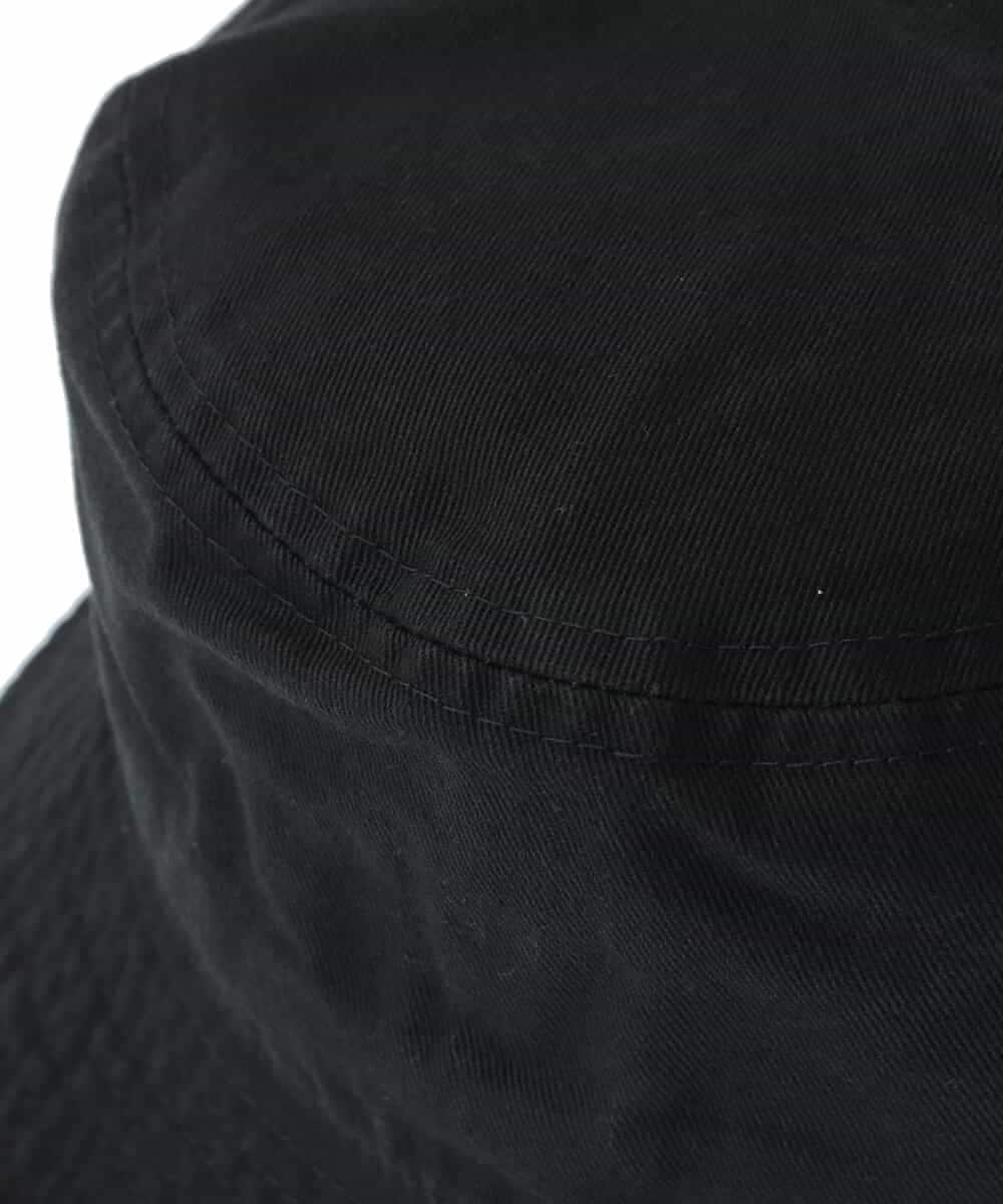 KT7GV35029 a.v.v MEN(アー・ヴェ・ヴェ) 【NEW HATTAN】 ツイルバケットハット ブラック
