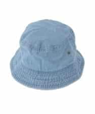KT7GV39034 a.v.v MEN(アー・ヴェ・ヴェ) 【NEW HATTAN】 デニムバケットハット ブラック