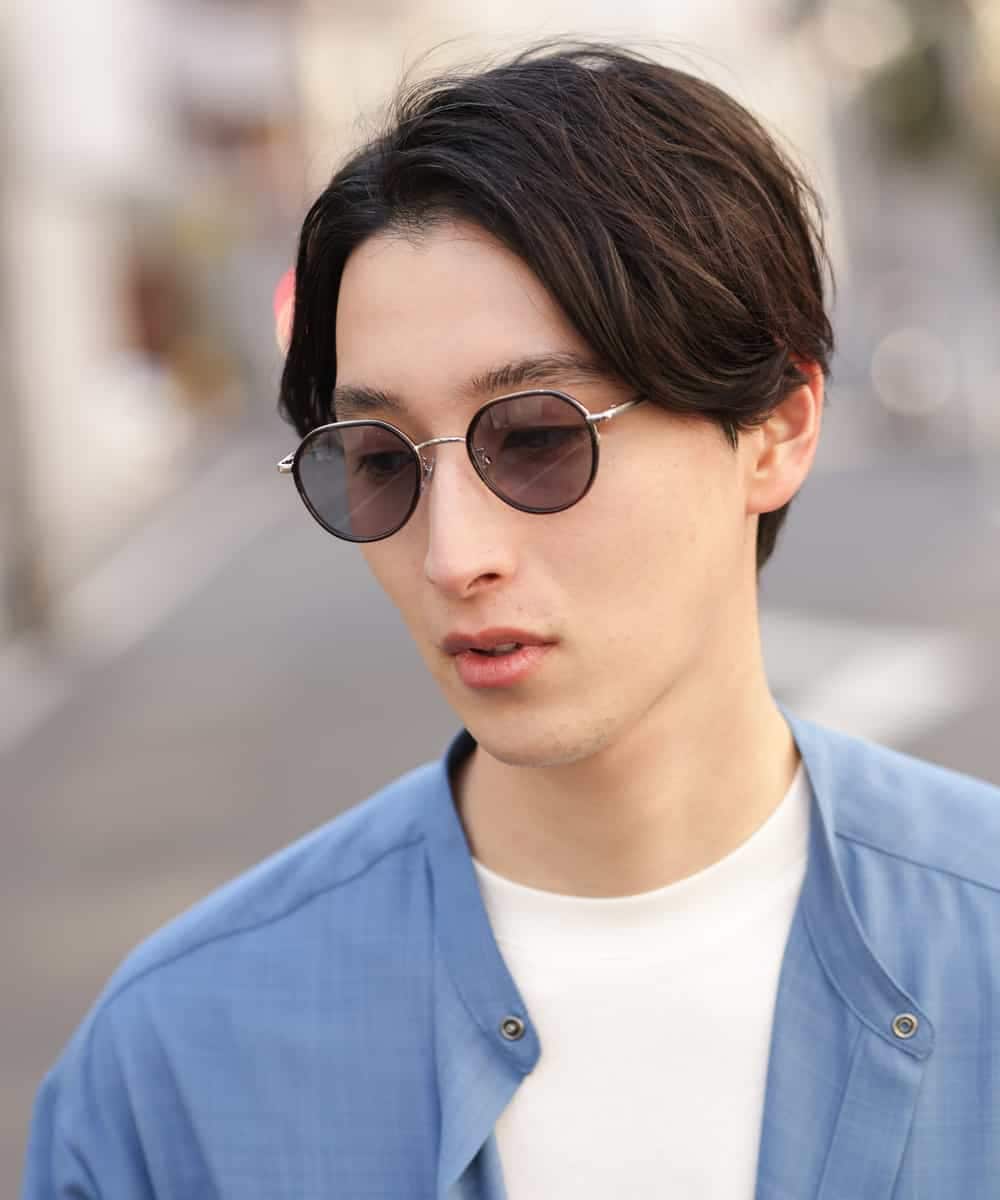 KTEGP19024 a.v.v MEN(アー・ヴェ・ヴェ) クラウンパウントタイプ　サングラス ブラウン