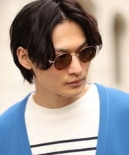 KTEGP19024 a.v.v MEN(アー・ヴェ・ヴェ) クラウンパウントタイプ　サングラス ブラウン