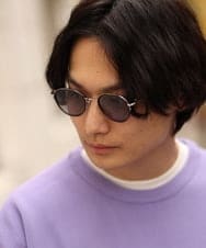 KTEGP19024 a.v.v MEN(アー・ヴェ・ヴェ) クラウンパウントタイプ　サングラス ブラック
