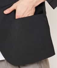 KWJGJ03139 a.v.v MEN(アー・ヴェ・ヴェ) 【洗濯機で洗える/セットアップ対応】メランジストレッチテーラードジャケット ダークグレー