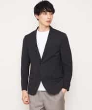 KWJGJ03139 a.v.v MEN(アー・ヴェ・ヴェ) 【洗濯機で洗える/セットアップ対応】メランジストレッチテーラードジャケット ダークグレー