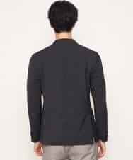 KWJGJ03139 a.v.v MEN(アー・ヴェ・ヴェ) 【洗濯機で洗える/セットアップ対応】メランジストレッチテーラードジャケット ダークグレー