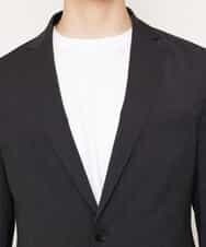 KWJGJ03139 a.v.v MEN(アー・ヴェ・ヴェ) 【洗濯機で洗える/セットアップ対応】メランジストレッチテーラードジャケット ダークグレー