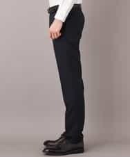 KWLEJ01089 a.v.v MEN(アー・ヴェ・ヴェ) 【セットアップ対応】メランジストレッチスラックス ネイビー