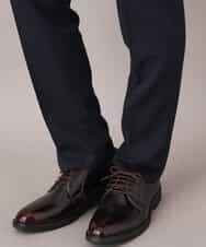 KWLEJ01089 a.v.v MEN(アー・ヴェ・ヴェ) 【セットアップ対応】メランジストレッチスラックス ネイビー