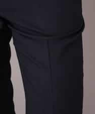 KWLEJ01089 a.v.v MEN(アー・ヴェ・ヴェ) 【セットアップ対応】メランジストレッチスラックス ネイビー