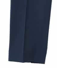 KWLGJ02079 a.v.v MEN(アー・ヴェ・ヴェ) 【洗濯機で洗える/セットアップ対応】ハウンドトゥースストレッチスラックス ネイビー