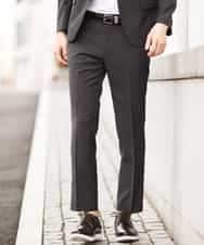 KWLGJ03079 a.v.v MEN(アー・ヴェ・ヴェ) 【洗濯機で洗える/セットアップ対応】メランジストレッチスラックス ダークグレー