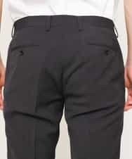 KWLGJ03079 a.v.v MEN(アー・ヴェ・ヴェ) 【洗濯機で洗える/セットアップ対応】メランジストレッチスラックス ダークグレー