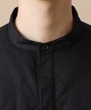 MABJL85127 MK MICHEL KLEIN HOMME(MKミッシェルクランオム) キルトフロントドルマンシャツ ブラック
