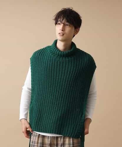 MAIJL86089 MK MICHEL KLEIN HOMME タートルポンチョベスト