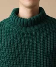 MAIJL86089 MK MICHEL KLEIN HOMME(MKミッシェルクランオム) タートルポンチョベスト グリーン