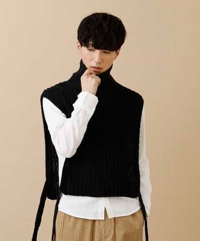 MAIJL86089 MK MICHEL KLEIN HOMME タートルポンチョベスト