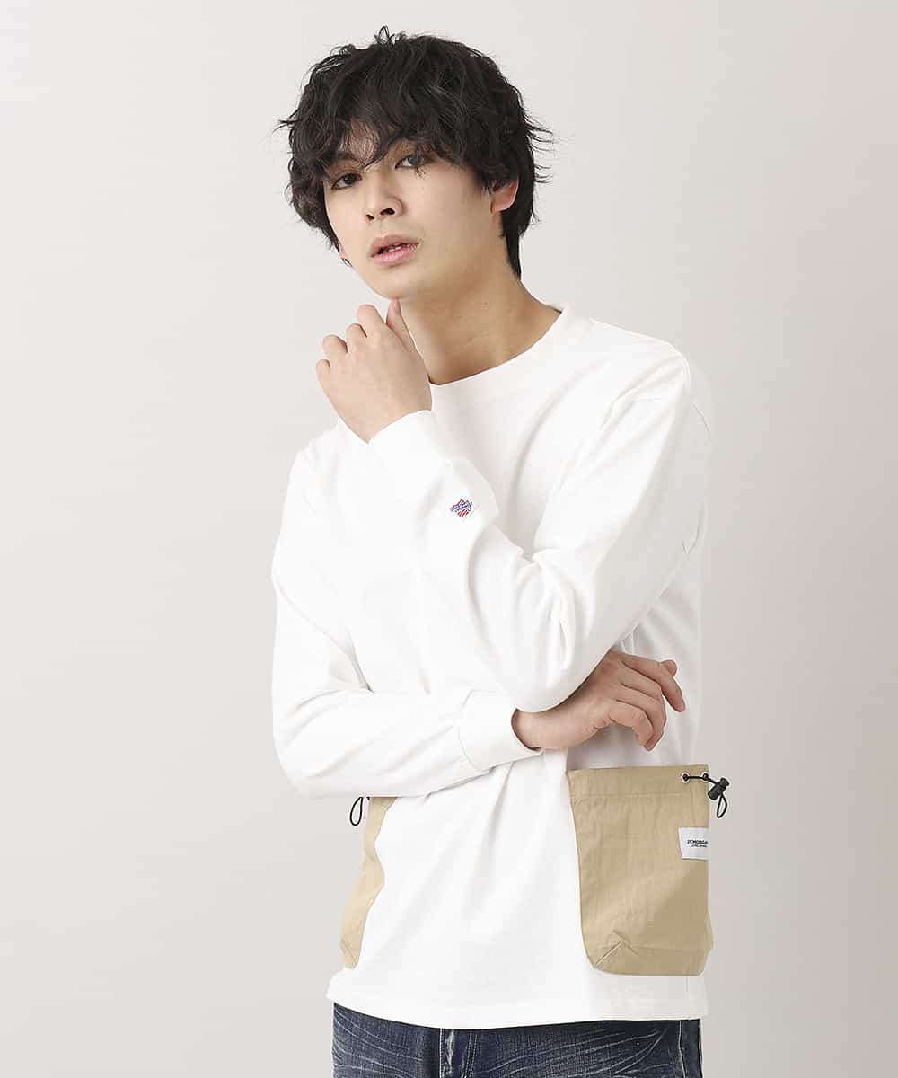 MAKDO04069 MK MICHEL KLEIN HOMME(MKミッシェルクランオム) 【WEB特別プライス】WEB限定商品 ドッキングナイロンポケット ホワイト(90)