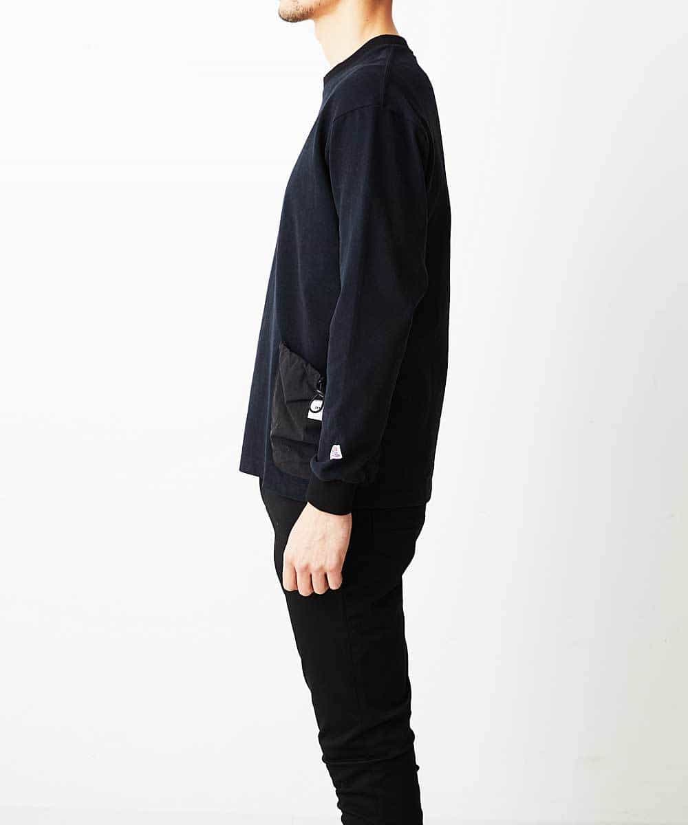 MAKDO04069 MK MICHEL KLEIN HOMME(MKミッシェルクランオム) 【WEB特別プライス】WEB限定商品 ドッキングナイロンポケット ブラック(94)