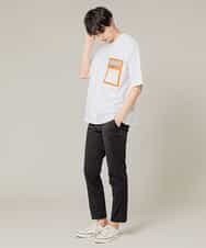 MAKGK87054 MK MICHEL KLEIN HOMME(MKミッシェルクランオム) カットソー／スーパーサンクス メッシュポケット ホワイト(90)