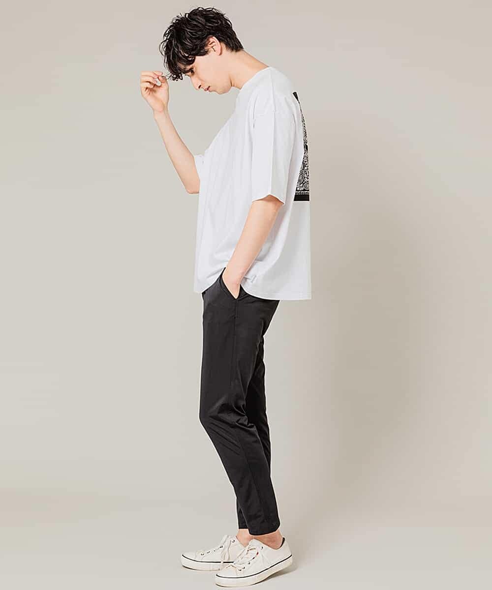 MAKGK89054 MK MICHEL KLEIN HOMME(MKミッシェルクランオム) カットソー／スーパーサンクス バンダナ ホワイト(90)