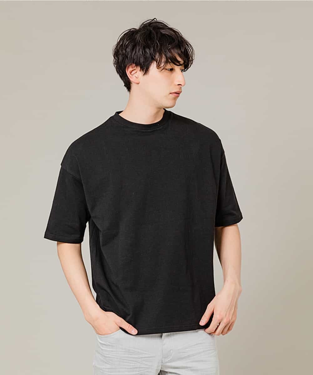 MAKGK89054 MK MICHEL KLEIN HOMME(MKミッシェルクランオム) カットソー／スーパーサンクス バンダナ ブラック(94)