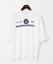 MAKIC41039 MK MICHEL KLEIN HOMME(MKミッシェルクランオム) マンチェスターシティエンブレムTシャツ ホワイト