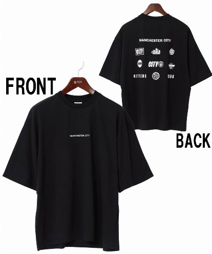 MAKIC42039 MK MICHEL KLEIN HOMME 【前刺繍＆後プリント入り】マンチェスターシティTシャツ
