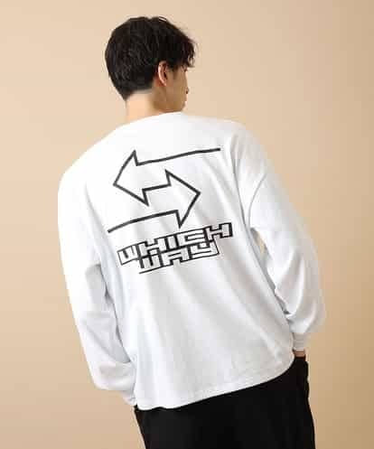 MAKJL80063 MK MICHEL KLEIN HOMME カットソー／WHITCH WAY BIC　ロング Tシャツ